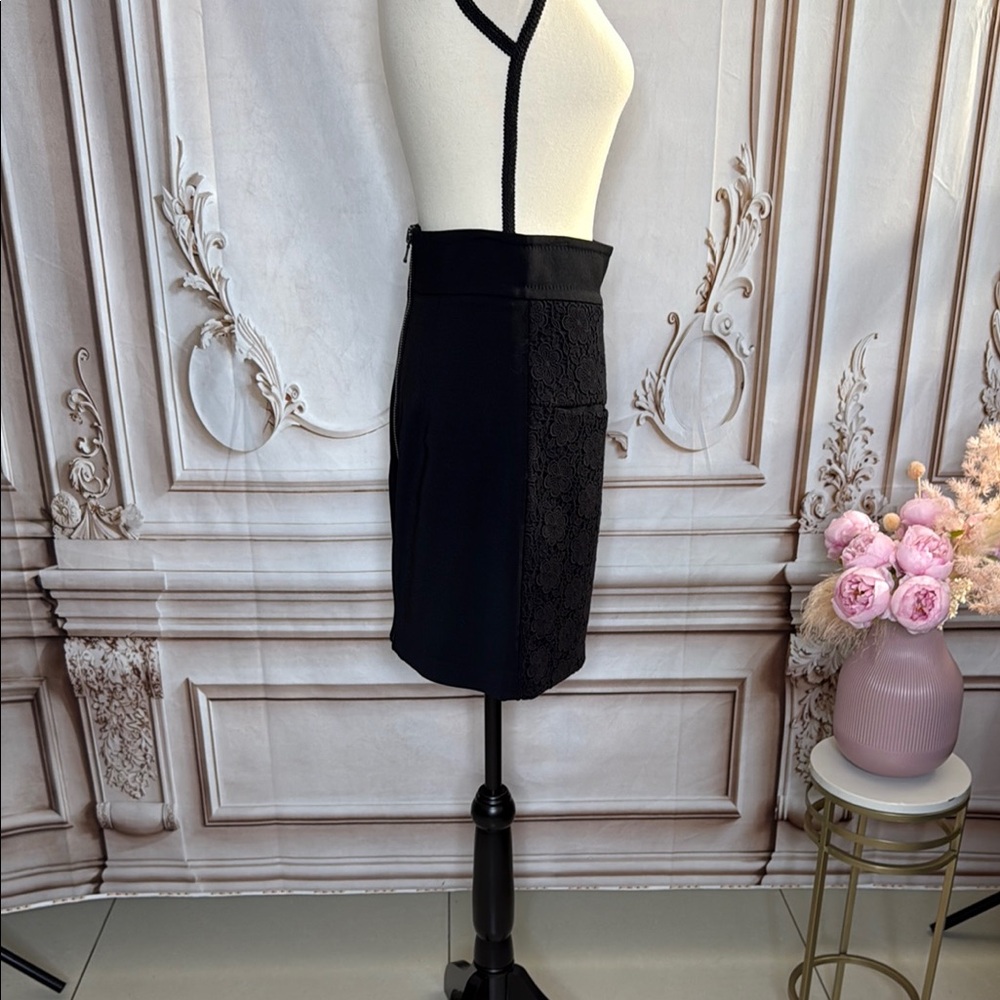 3.1 Phillip Lim Black Embellished Mini Pencil Skirt - Picture 3 of 6